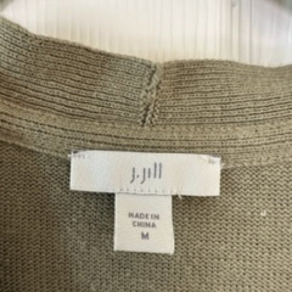 J. Jill Duster/V-neck Cardigan/Topper BNWOT - Picture 2 of 5